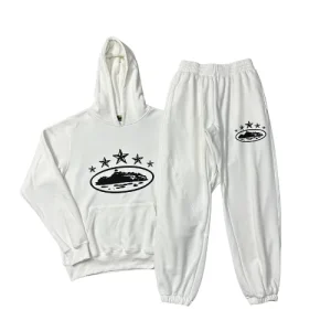 Corteiz 5 Starz Logo Bianca Tuta