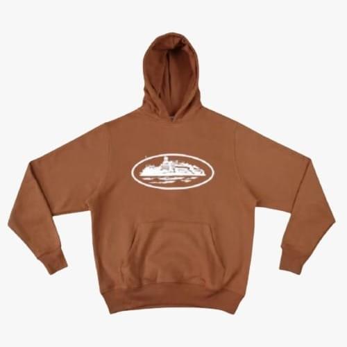 Corteiz 4Starz Alcatraz Nocciola Felpa