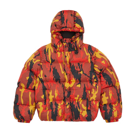 Corteiz V2 Logo Bolo Orange Sang Jacket