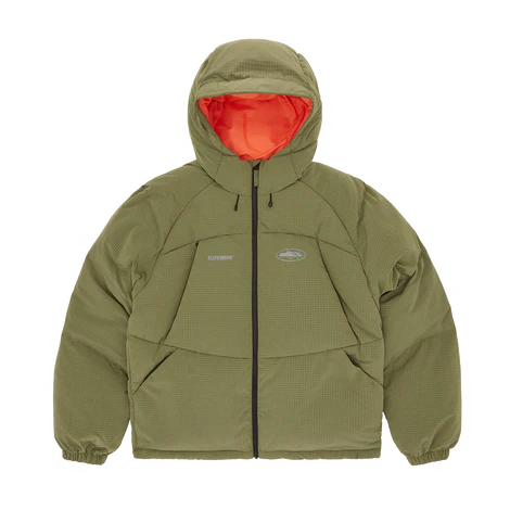 Corteiz V2 Logo Bolo Lite Olive Jacket