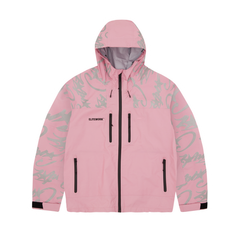 Corteiz V2 Logo Elite Work Rose Jacket