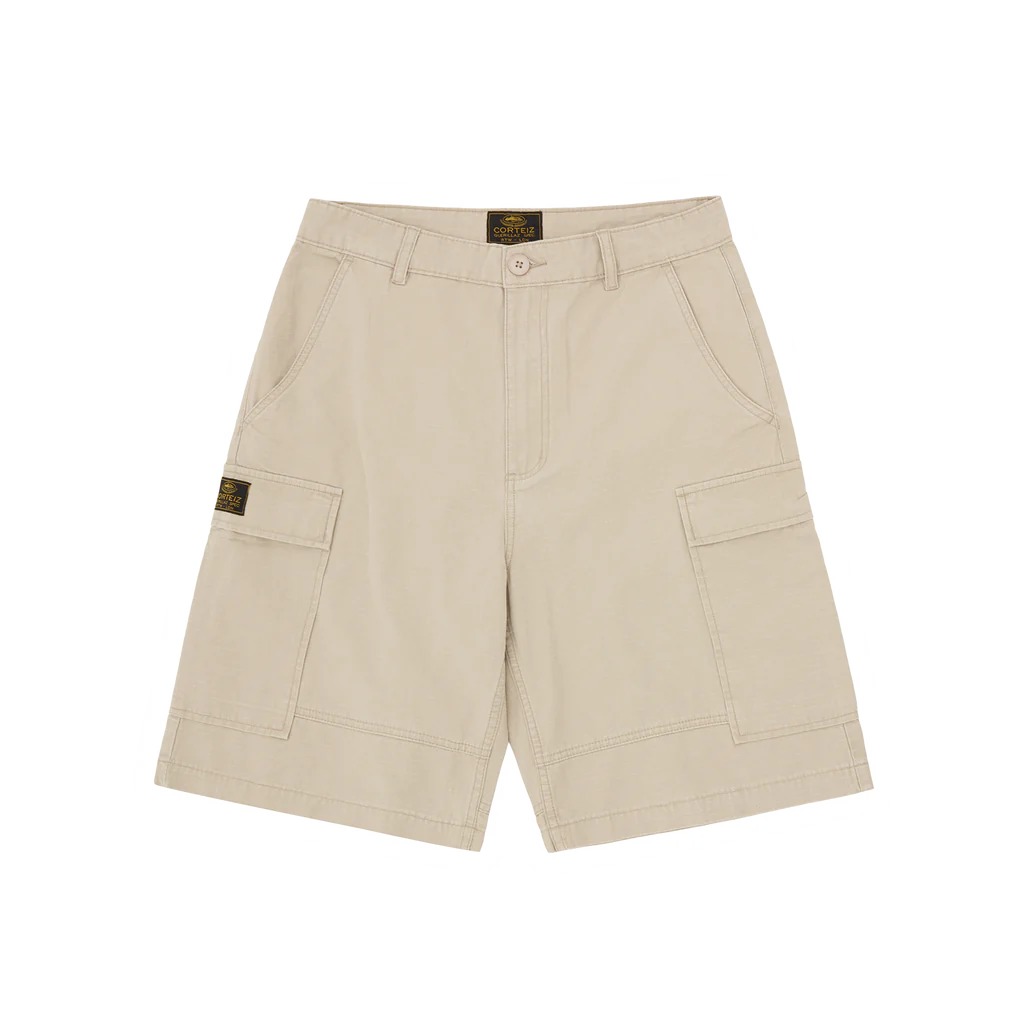 Corteiz Alcatraz Logo Guerillaz Brun Shorts