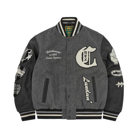 Corteiz V2 Logo US VS Dem Gris Jacket