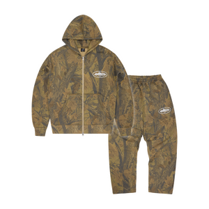 Corteiz Alcatraz Zip PUFF FOREST CAMO Tuta