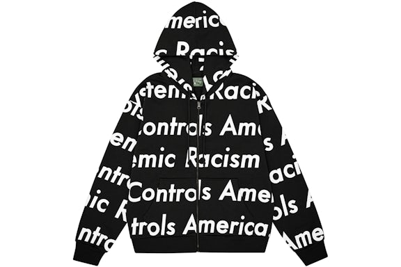 Corteiz x Denim Tears Systemic Black Felpa